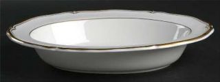 John Aynsley Heritage 10 Oval Vegetable Bowl, Fine China Dinnerware   White Bac