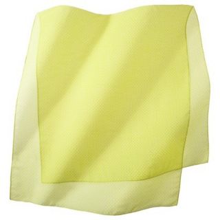 Merona Geometric Print Scarf   Yellow