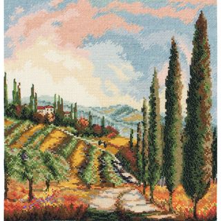 Valley Vineyard Counted Cross Stitch Kit