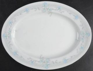 Noritake SharonS Dream 11 Oval Serving Platter, Fine China Dinnerware   Legend