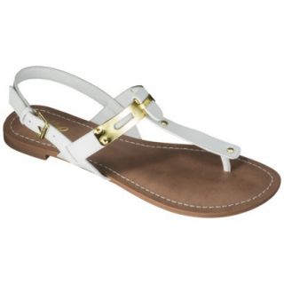 Womens Mossimo Avery Sandal   Bone 10