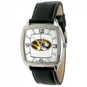 Missouri Tigers Game Time Pro Retro Leather Watch