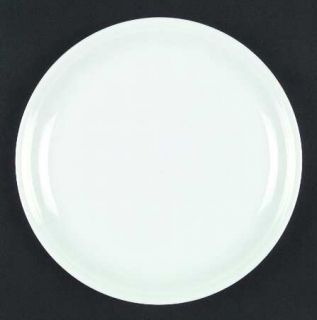 Block China Rainbow White Dinner Plate, Fine China Dinnerware   Solid White, Sto
