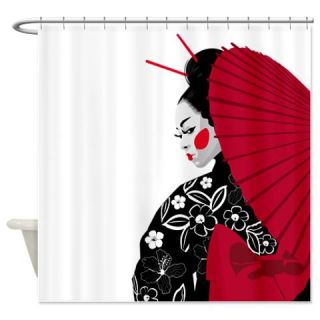  Geisha Shower Curtain  Use code FREECART at Checkout