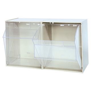 Quantum Storage Tip Out Storage Bin   11 3/4in. x 23 5/8in. x 13 7/8in. Size,