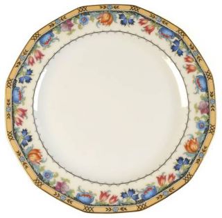 Princess (Bavaria, Czech) Newport (Cream & White) Salad Plate, Fine China Dinner