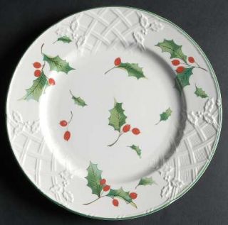 Mikasa SeasonS Holly Luncheon Plate, Fine China Dinnerware   English Countrysid