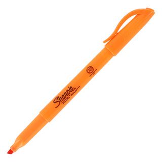Sharpie Accent Pocket Style Highlighter (pack Of 12) (Orange Ink Type Non Washable Tip Type Chisel Grip Type Smooth Visible Ink Supply No Refillable No Retractable No Pocket Clip Yes )