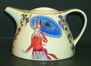 Villeroy & Boch Design 1900 Teapot & Lid, Fine China Dinnerware   Various Women