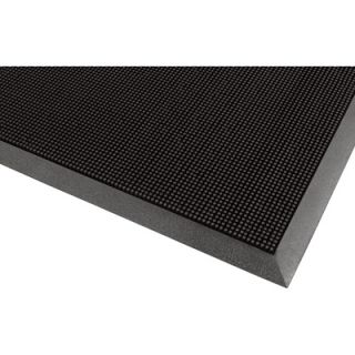 NoTrax Rubber Brush Floor Matting   36in. x 72in., Black, Model# 345S3672BL