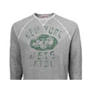 New York Jets NFL Vintage French Terry Crew Sweatshirt
