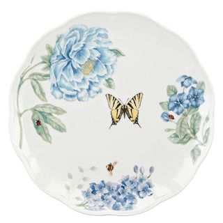Lenox Butterfly Meadow Blue Dinner Plate