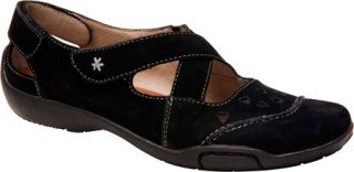Womens Ros Hommerson Carrie   Black Nubuck Casual Shoes