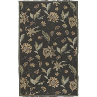 Tropic Series Outdoor/ Indoor Area Rug (8 X 10) (BrownPattern FloralMeasures 0.437 inch thickTip We recommend the use of a non skid pad to keep the rug in place on smooth surfaces.All rug sizes are approximate. Due to the difference of monitor colors, s