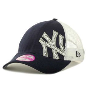 New York Yankees New Era MLB Womens Sequin Shimmer 9FORTY Cap
