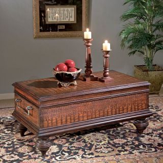 Butler Specialty Co Heritage Collection Trunk Coffee Table Multicolor   1407070