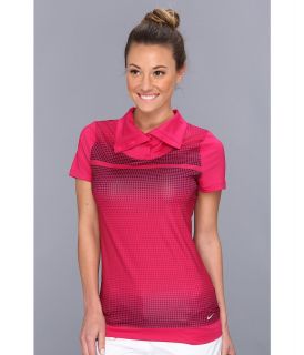 Nike Golf Convertible Top Womens Short Sleeve Pullover (Purple)