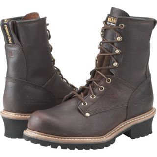 Carolina Logger Boot   8in., Size 10 1/2 Wide, Brown, Model# 821