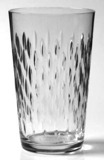 Baccarat Paris (Cut) Flat Juice Glass   Vertical Cuts On Bowl, Smooth Stem