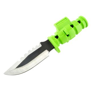 Laserlyte Zombie Pistol Bayonet (Green/grey/silverDimensions 5.75 inches longWeight 2.6 ounces )