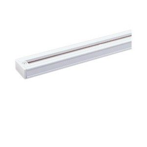Elco Lighting EP002W 2 Foot Track Section with Dead End White