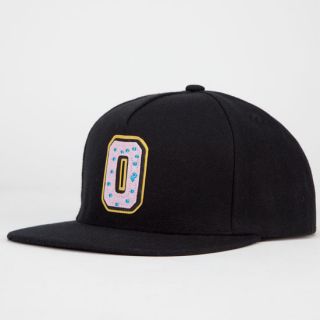 Collegiate 2 Donut Mens Snapback Hat Black One Size For Men 231342100