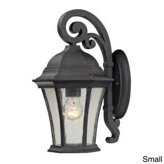 Wellington Park Weathered Charcoal 1 light Outdoor Sconce