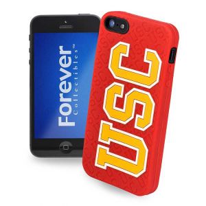 USC Trojans Forever Collectibles IPHONE 5 CASE SILICONE LOGO