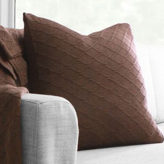 Inhabit Current Organic  Bamboo / Cotton Pillow CURCH Color Chocolate