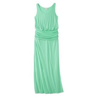 Mossimo Supply Co. Juniors Ruched Maxi Dress   Perfect Mint XL(15 17)