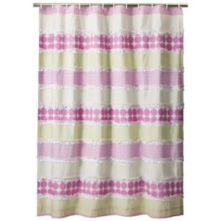 Maddie Shower Curtain   Pink (72x72)