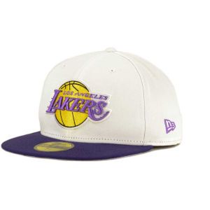 Los Angeles Lakers New Era NBA Hardwood Classics In Season Fitted 59FIFTY Cap