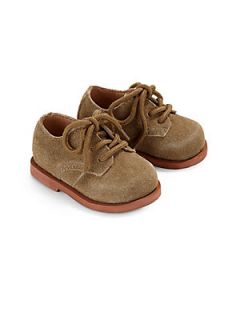 Ralph Lauren Infants Morgan Suede Shoes   Tan