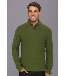 Royal Robbins Fireside Wool 1/4 Zip Sweater Mens Sweater (Green)