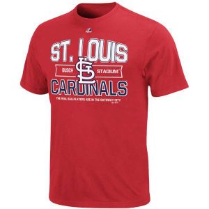 St. Louis Cardinals Majestic MLB Authentic Experience T Shirt