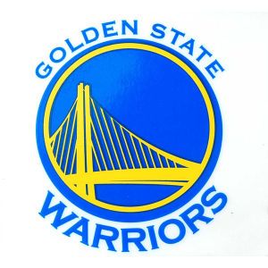 Golden State Warriors Rico Industries Static Cling Decal