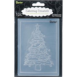 Darice Christmas Tree Embossing Folder