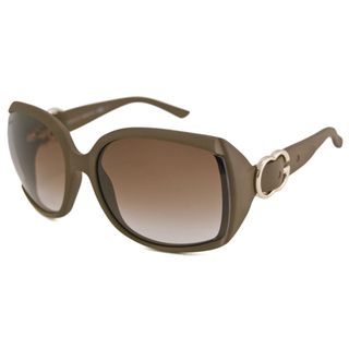 Gucci Womens Gg3511 Brown/brown Rectangular Sunglasses