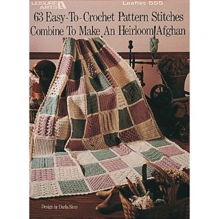 Leisure Arts easy to crochet Pattern Stitches