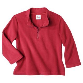 Circo Infant Toddler Boys Quarter Zip Sweatshirt   Wowzer Red L