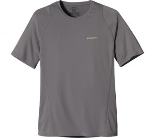 Mens Patagonia Short Sleeved Fore Runner Shirt   Nickel T Shirts