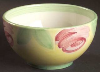 Villeroy & Boch Rose Garden  Soup/Rice Bowl, Fine China Dinnerware   Earthenware