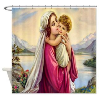  Mother Mary Shower Curtain  Use code FREECART at Checkout