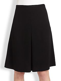  Collection Ponte A Line Skirt   Black