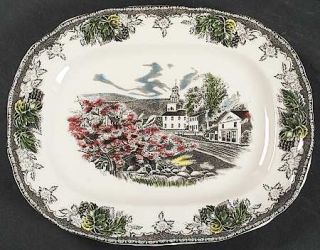 Johnson Brothers Friendly Village, The (Made In England Bedford Dish, Fine Chi