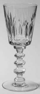 Tiffin Franciscan Blenheim Wine Glass   Stem #17301, Cut