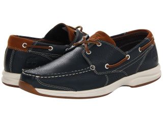 Timberland Earthkeepers Hull Cove 2 Eye Mens Lace Up Moc Toe Shoes (Navy)