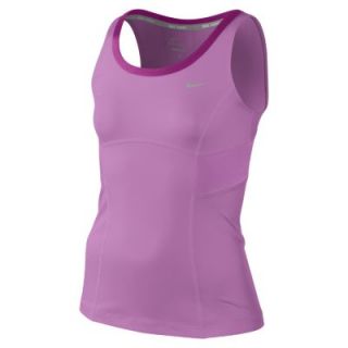 Nike New Boarder Girls Tennis Tank Top   Red Violet