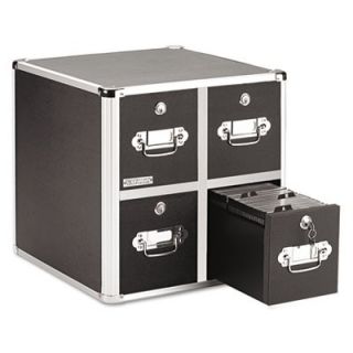 Vaultz Four Drawer CD File Cabinet