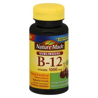 Nature Made Sublingual B12 Cherry   50 Count